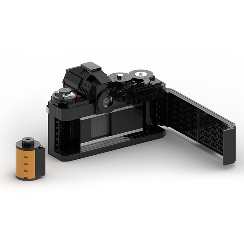 Film Camera 35Mm - Vintage 35mm SLR Camera MOC Blocks