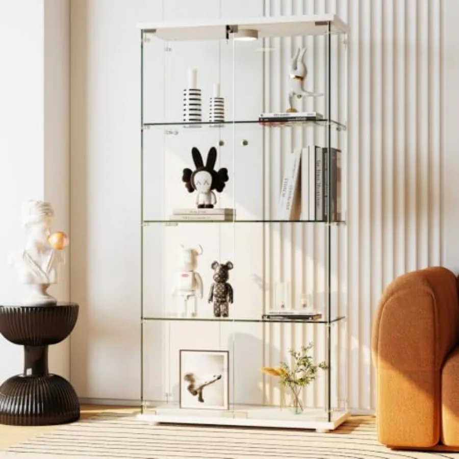 Collectible Collection - Tempered Glass Display Cabinet for Collectibles