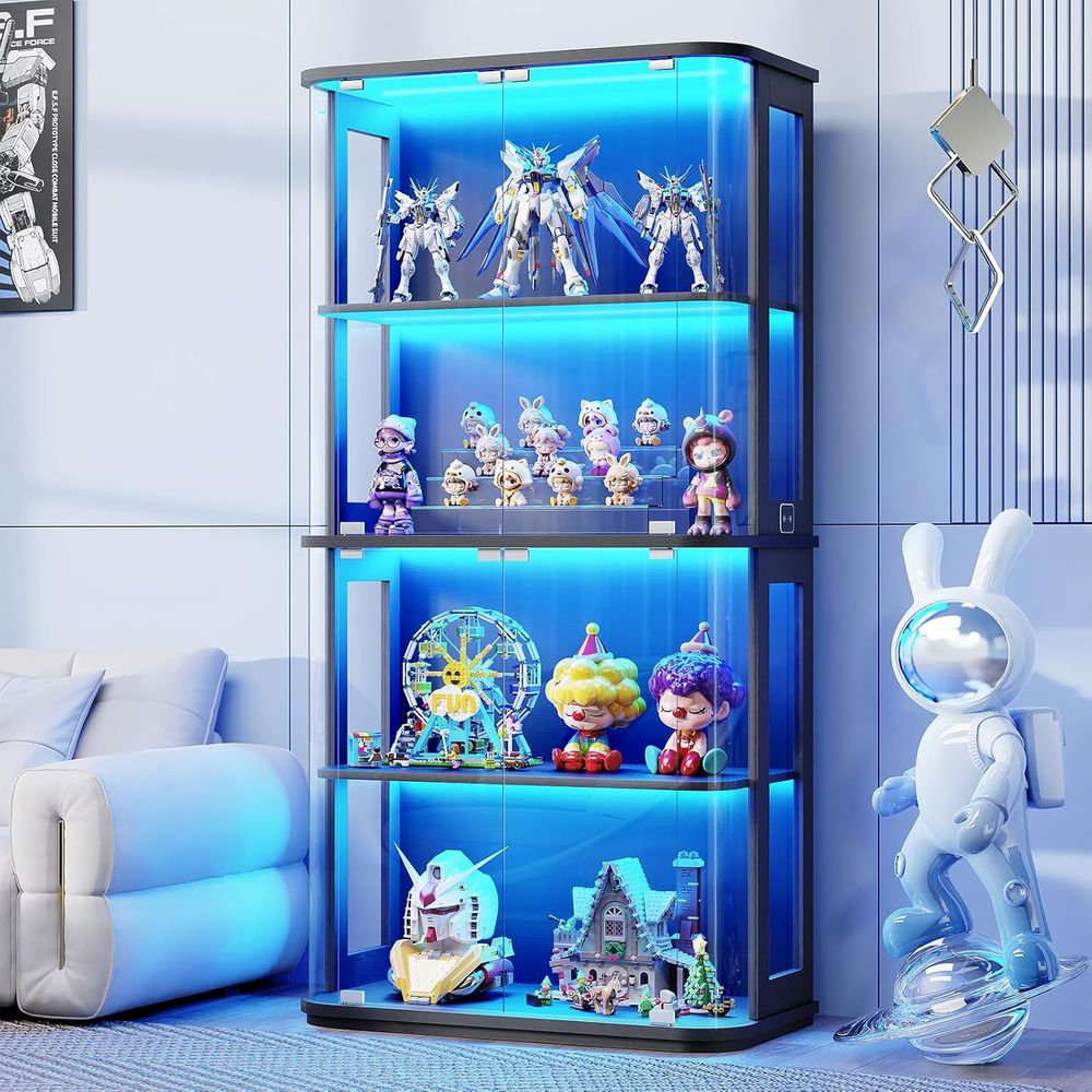 Rounded Display Cabinet with G - огляд і ціна Collectible Collection