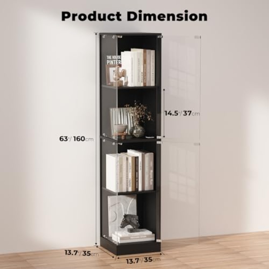 Corner display cabinet with gl - огляд і ціна Collectible Collection