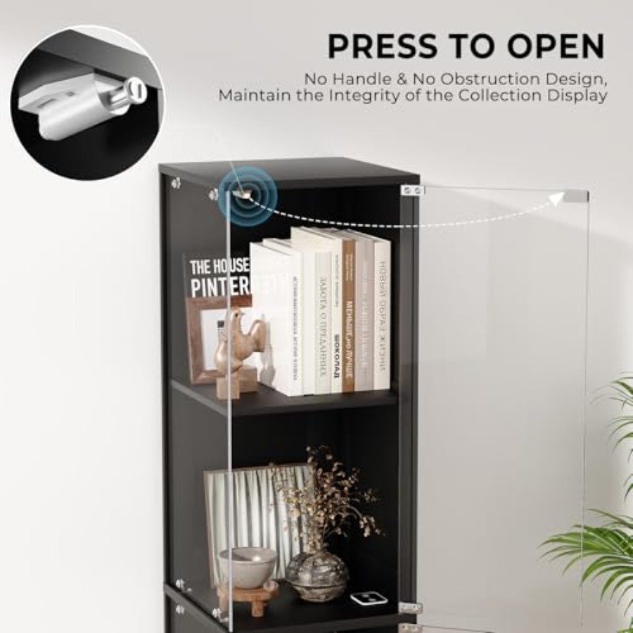 Corner display cabinet with gl - огляд і ціна Collectible Collection