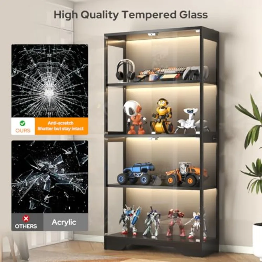 Display Cabinet with Glass Doo - огляд і ціна Collectible Collection