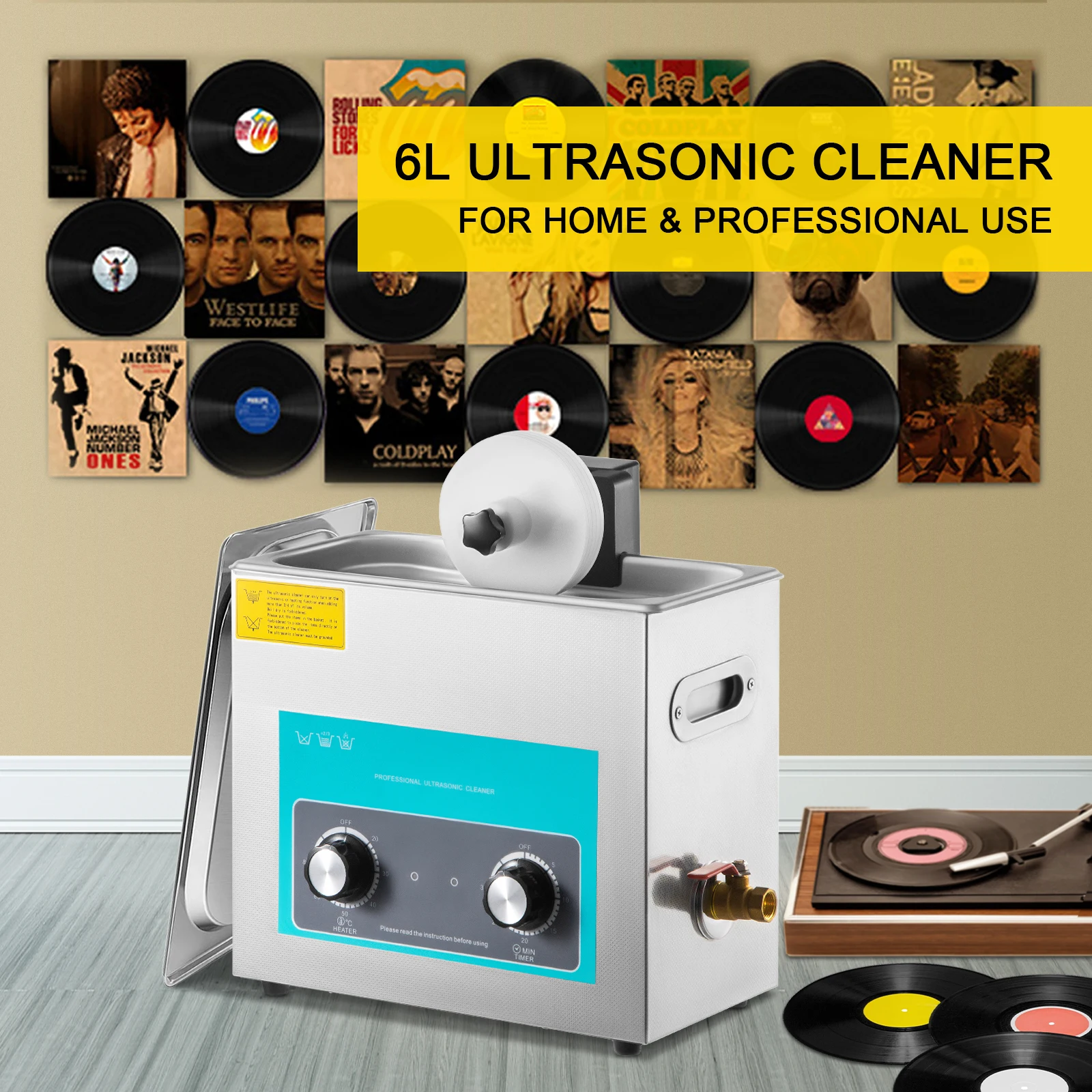 SIHAO 6L Vinyl Record Cleaner  - огляд і ціна Vinyl Record Cleaner