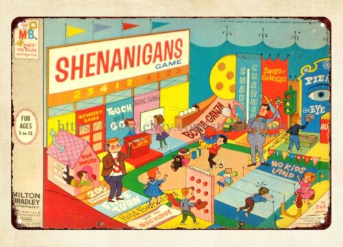 Shenanigans Board Game 1964 me - огляд і ціна Vintage Collectible Board Games