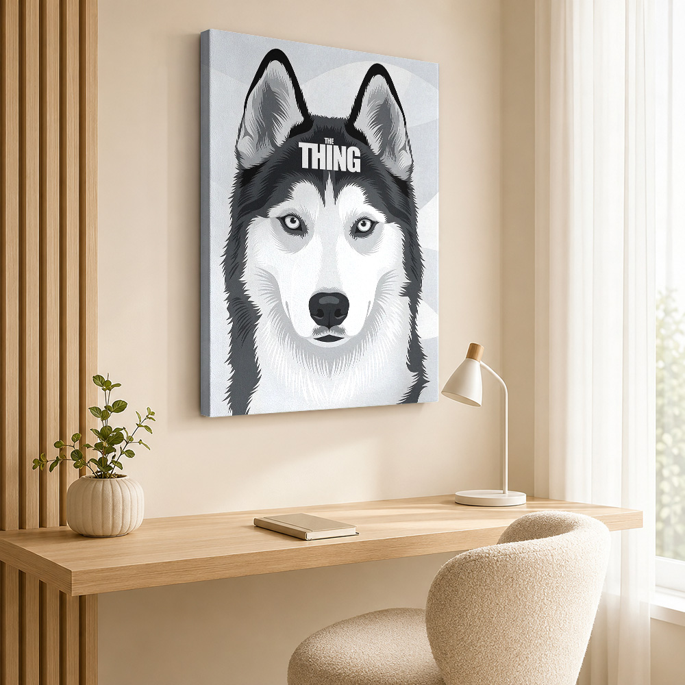 The Thing Husky Movie Canvas P - огляд і ціна Collectible Vintage Photos