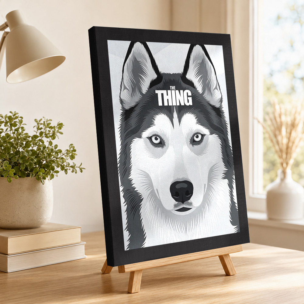 The Thing Husky Movie Canvas P - огляд і ціна Collectible Vintage Photos