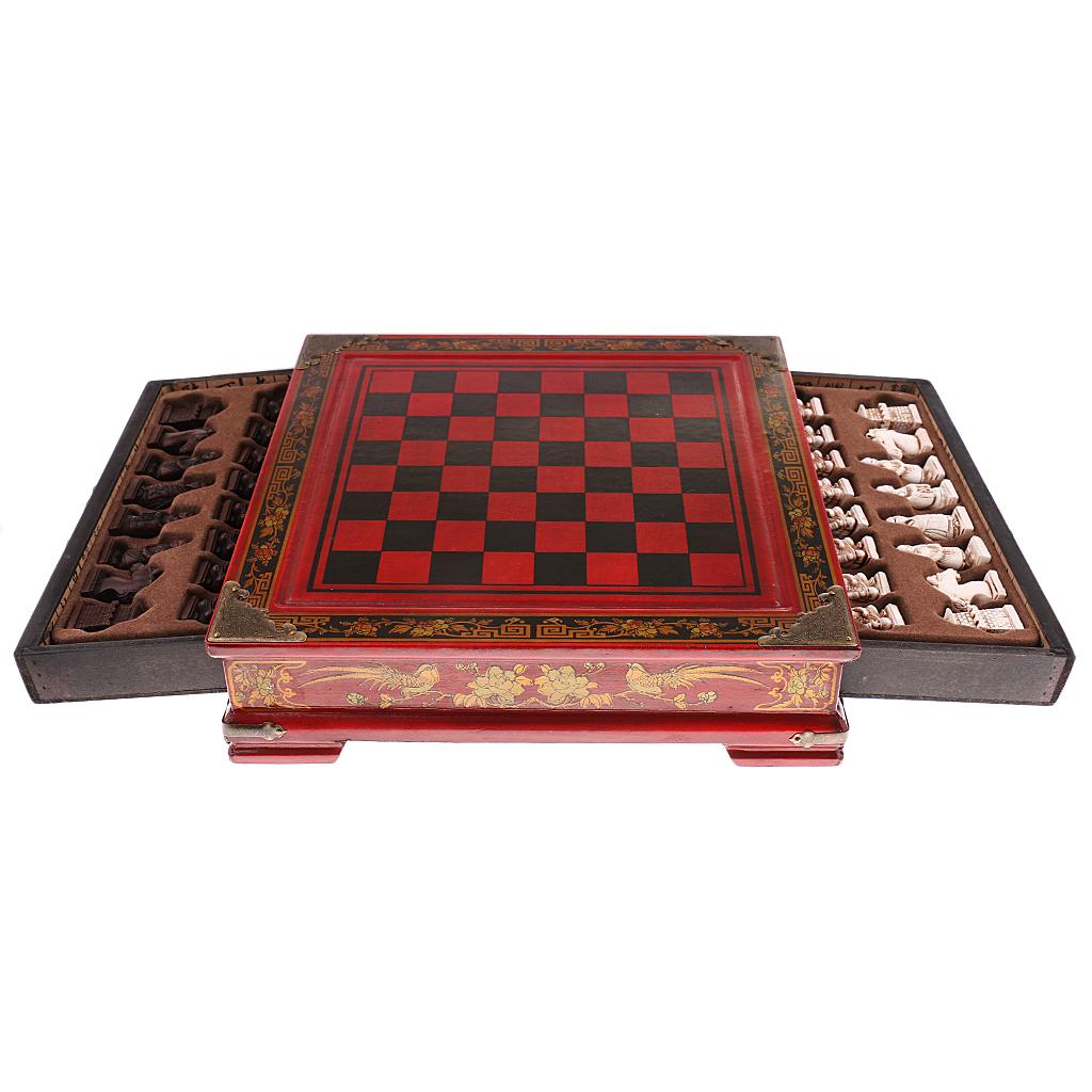 Chinese Chess Set Vintage Terr - огляд і ціна Vintage Collectible Board Games