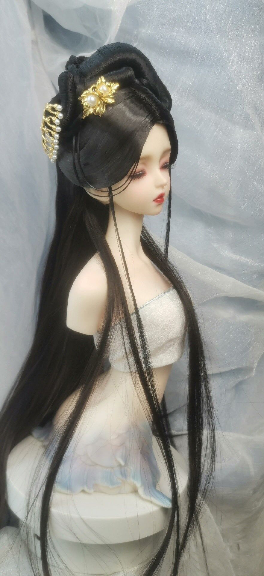 1/4 1/3 BJD Doll Wigs Chinese  - огляд і ціна Vintage Collectible And Vintage Dolls