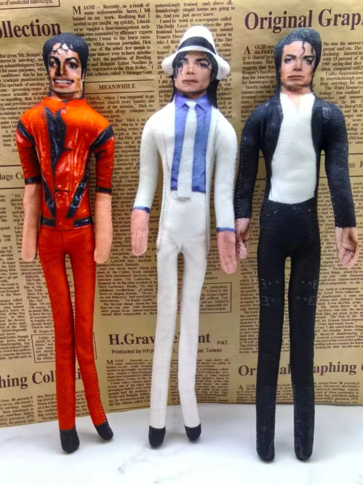 Vintage MJ Michael Jackson Cos - огляд і ціна Vintage Collectible And Vintage Dolls