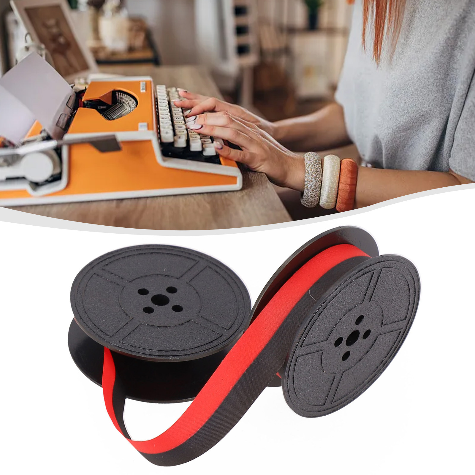 1 Set Typewriter Ink Ribbon Po - огляд і ціна Typewriter Ribbon Roll