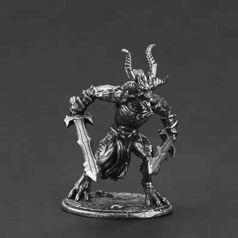 Metal Craft Hell Demon Soldier - огляд і ціна Vintage Collectible Board Games
