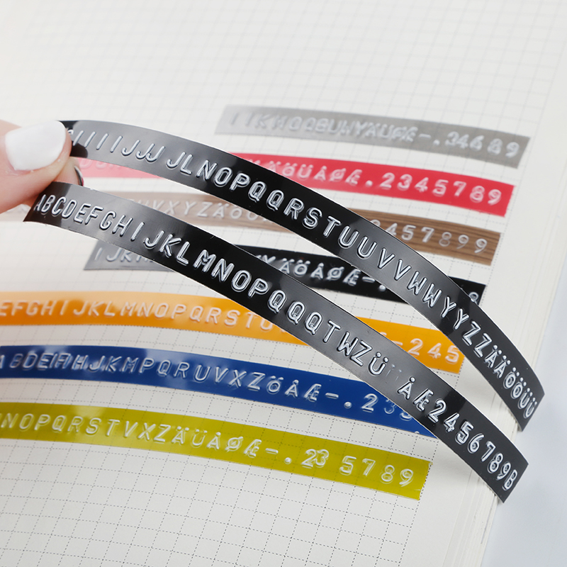 10Rolls 3D Embossing Tape Refi - огляд і ціна Typewriter Ribbon Roll