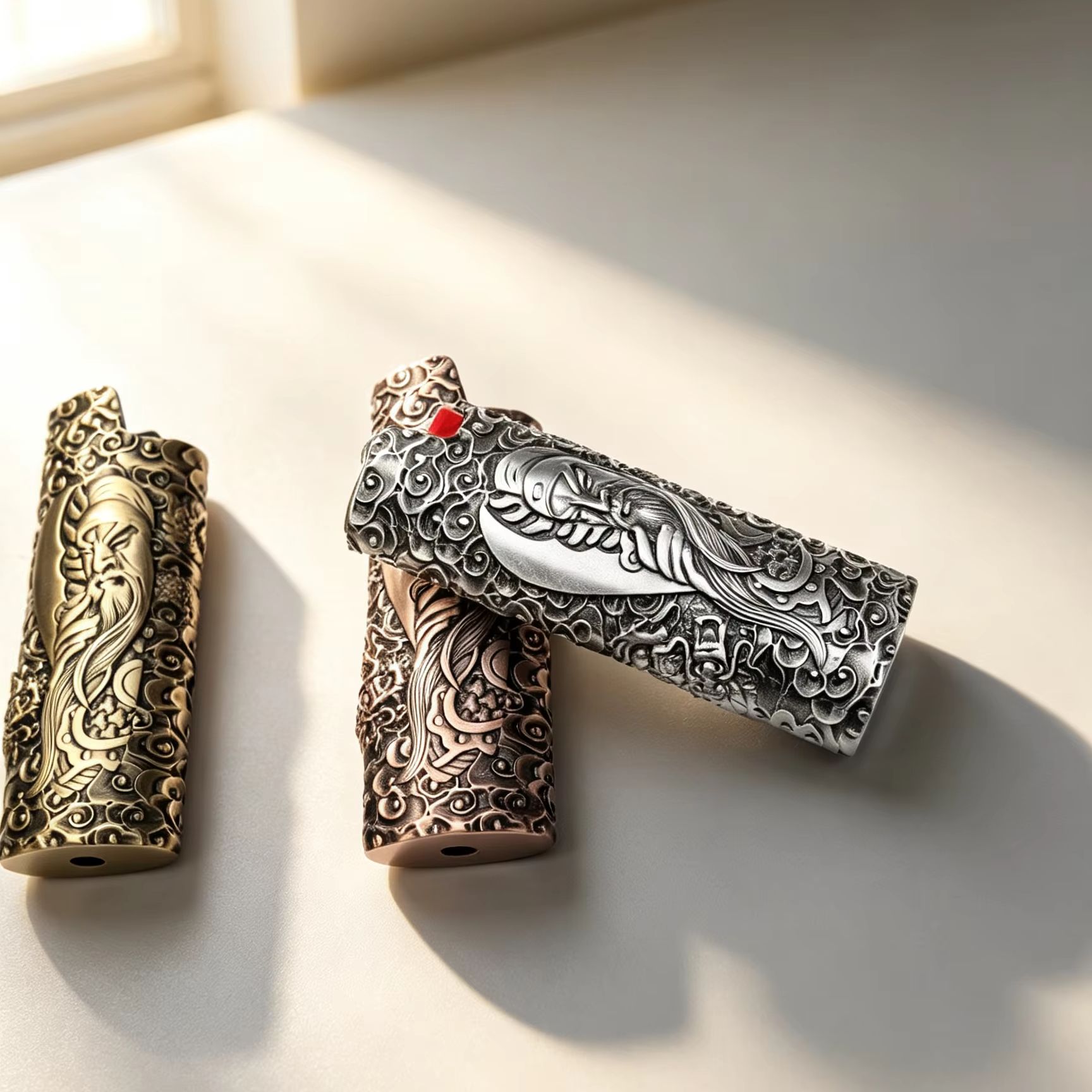 Zinc Alloy Lighter Case For BI - огляд і ціна Vintage Collection