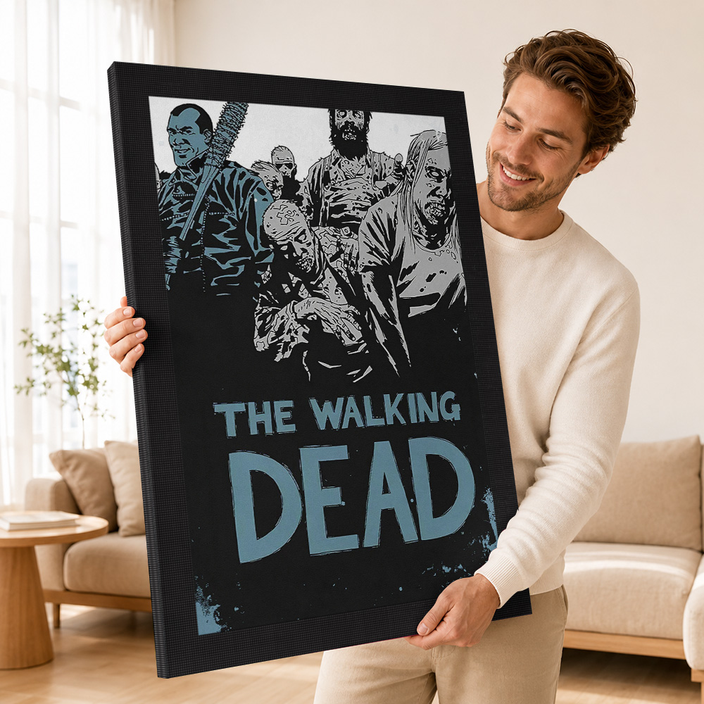 The Walking Dead Canvas Poster - огляд і ціна Collectible Vintage Photos
