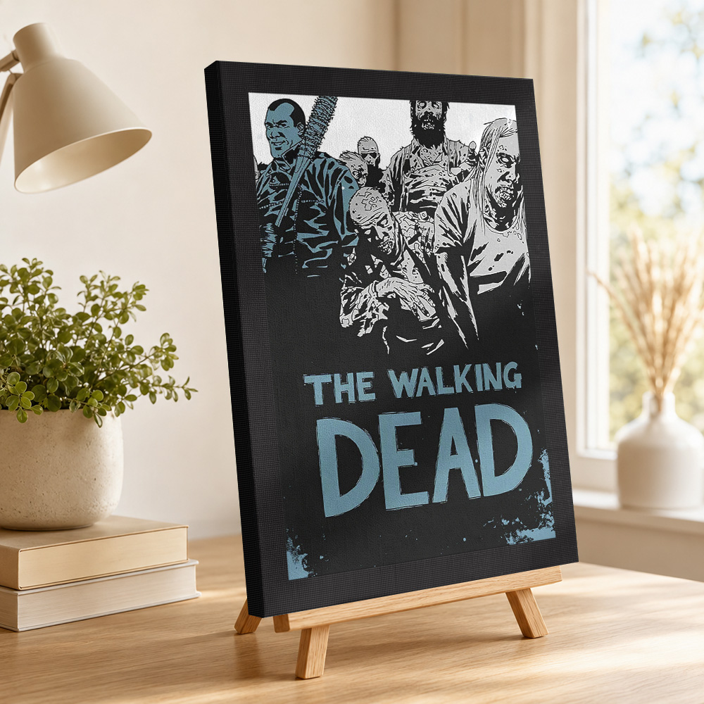 The Walking Dead Canvas Poster - огляд і ціна Collectible Vintage Photos