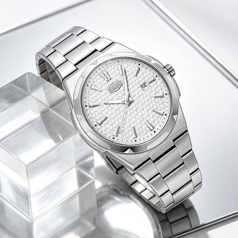 HEROFORCE Silver White Men Wri - огляд і ціна Vintage Collectible Watches