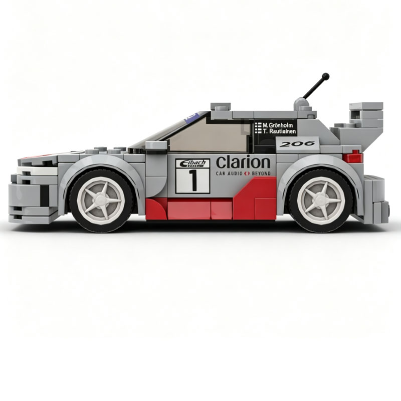 Vintage Rally Race Car Buildin - огляд і ціна Vintage Collectible Cars